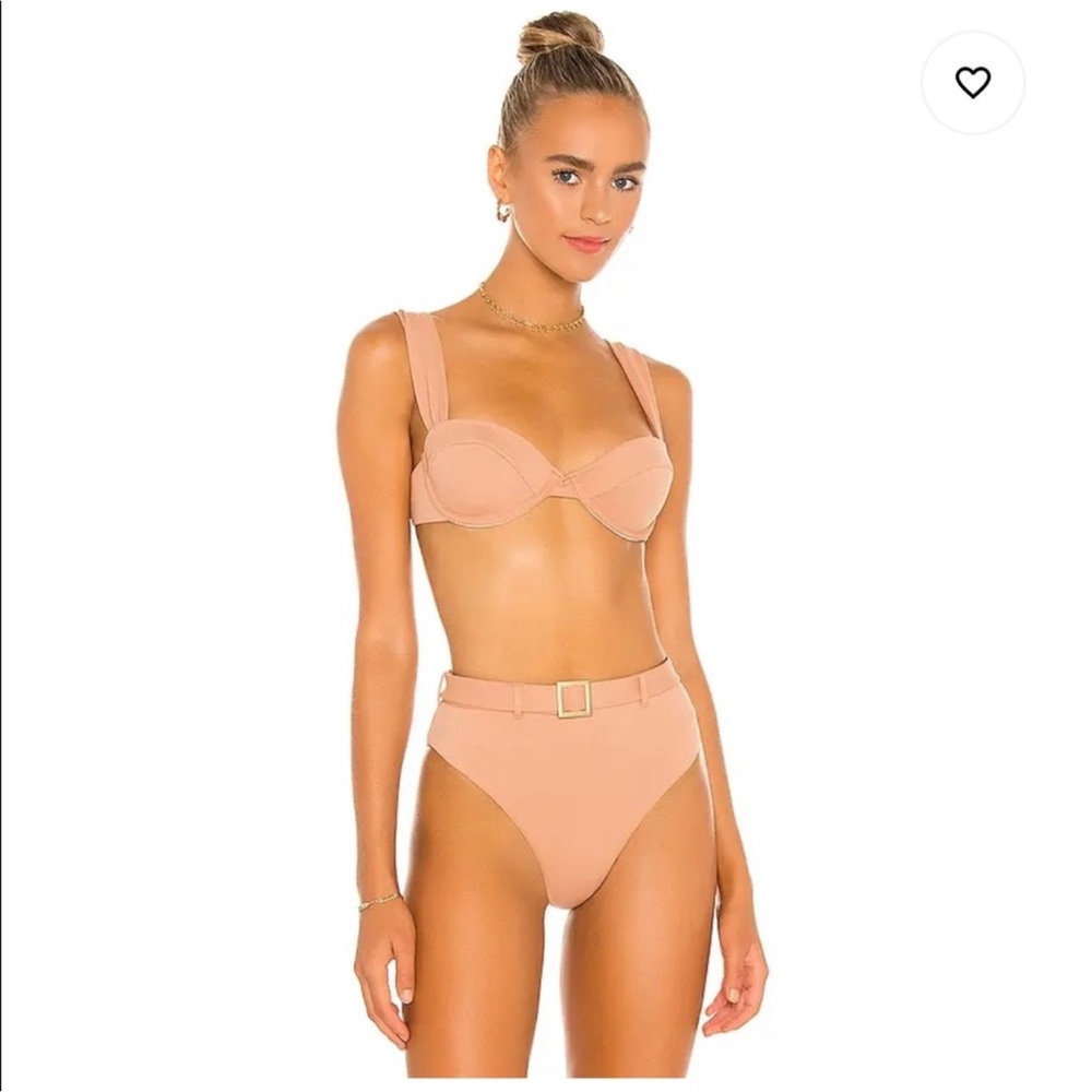 Weworewhat Emily high waisted bottoms & Claudia top Women’s Size LG